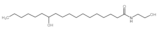 羟硬脂酰胺 MEA结构式
