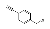 1-(chloromethyl)-4-ethynylbenzene结构式