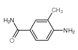 4-氨基-3-甲基苯甲酰胺结构式