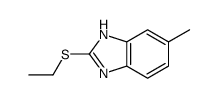 (9ci)-2-(乙基硫代)-5-甲基-1H-苯并咪唑结构式