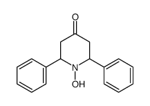 1-hydroxy-2,6-diphenylpiperidin-4-one结构式