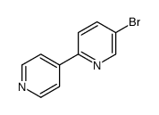 5-Bromo-2,4'-bipyridine结构式