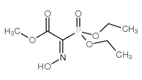 DIETHYL(HYDROXYIMINO-METHOXYCARBONYL-METHYL)PHOSPHONATE结构式