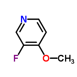 3-Fluoro-4-methoxypyridine结构式