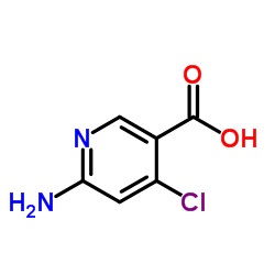 6-氨基-4-氯烟酸结构式