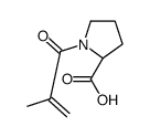 (R)-1-Methacryloylpyrrolidine-2-carboxylic acid结构式
