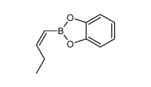 (E)-2-(1-Butenyl)-1,3,2-benzodioxaborole结构式