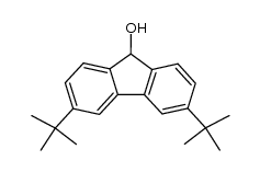 3,6-di-t-butyl-9-fluorenol结构式