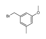 1-溴甲基-3-甲氧基-5-甲基-苯结构式