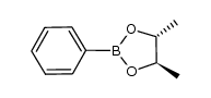 (-)-4,5-dimethyl-2-phenyl[1.3.2]dioxaborolane结构式