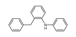 N-(2-benzylphenyl)benzenamine结构式
