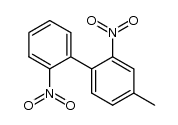 4-methyl-2,2'-dinitrobiphenyl结构式