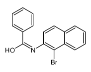 N-(1-bromonaphthalen-2-yl)benzamide结构式