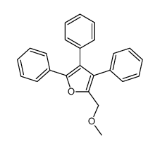 2-(methoxymethyl)-3,4,5-triphenylfuran结构式