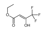 ethyl 4,4,4-trifluoro-3-hydroxybut-2-enoate结构式