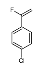 1-chloro-4-(1-fluoroethenyl)benzene结构式