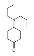 4-(dipropylamino)cyclohexan-1-one结构式