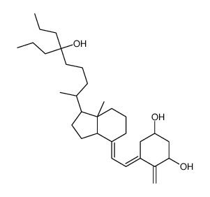 1,25-dihydroxy-26,27-dipropylcholecalciferol结构式