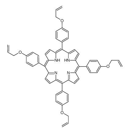5 10 15 20-TETRAKIS(4-(ALLYLOXY)PHENYL)&结构式