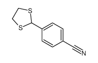 4-(1,3-二硫烷-2-基)苯甲腈结构式