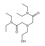 2-[[2-(diethylamino)-2-oxoethyl]-(2-hydroxyethyl)amino]-N,N-diethylacetamide结构式