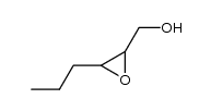 (2R,3R)-2,3-epoxyhexan-1-ol结构式