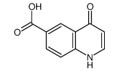 4-羟基-喹啉-6-羧酸结构式