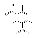 2,4,6-trimethyl-3-nitrobenzoic acid结构式