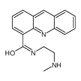 N-[2-(methylamino)ethyl]acridine-4-carboxamide结构式