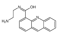 N-(2-aminoethyl)acridine-4-carboxamide结构式