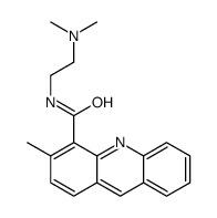 N-[2-(dimethylamino)ethyl]-3-methylacridine-4-carboxamide结构式