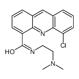 5-chloro-N-[2-(dimethylamino)ethyl]acridine-4-carboxamide结构式