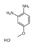 4-甲氧基邻苯二胺盐酸盐结构式