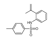 4-methyl-N-(2-prop-1-en-2-ylphenyl)benzenesulfonamide结构式