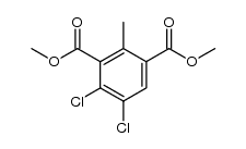 dimethyl 4,5-dichloro-2-methylisophthalate结构式