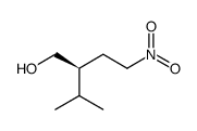 (S)-3-methyl-2-(2-nitro-ethyl)-butan-1-ol结构式