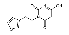 1-pyrimidin-2,4,6(1H,3H,5H)trion结构式