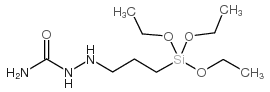 3-(4-脲氨基)丙基三乙氧基硅烷结构式