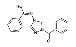N-(2-benzoyl-3H-1,2,4-triazol-4-yl)benzamide结构式