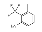 3-Methyl-2-(trifluoromethyl)aniline结构式