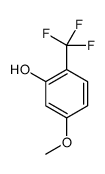 5-methoxy-2-(trifluoromethyl)phenol结构式
