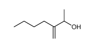 2-(1-Hydroxyethyl)-hex-1-en结构式