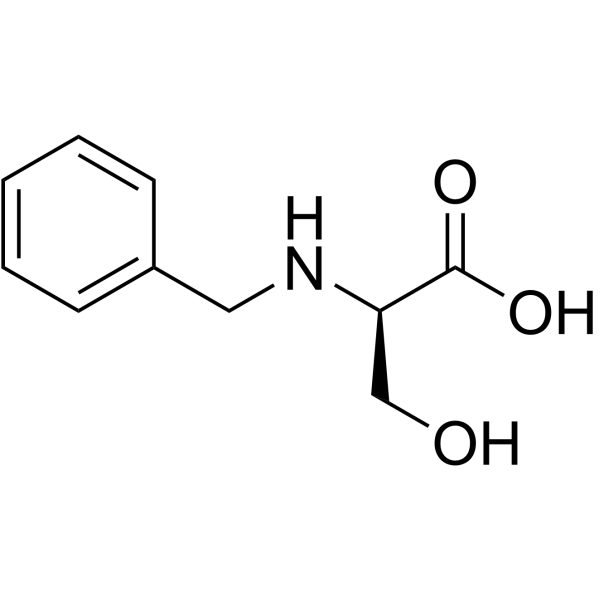 N-(苯基甲基)-d-丝氨酸结构式