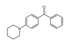 phenyl-(4-piperidin-1-ylphenyl)methanone结构式
