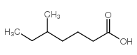5-methyl heptanoic acid结构式