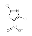 2,4-DICHLORO-5-NITROTHIAZOLE结构式