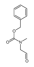 甲基(2-氧代乙基)氨基甲酸苄酯结构式