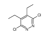 3,6-二氯-4,5-二乙基吡嗪结构式
