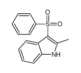 2-methyl-3-(phenylsulfonyl)indole结构式