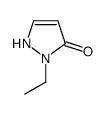 2-ethyl-1H-pyrazol-3-one结构式